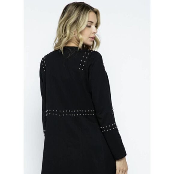 Vocal Long Sleeve Jacket W/ Studs LG NWT - Picture 3 of 5